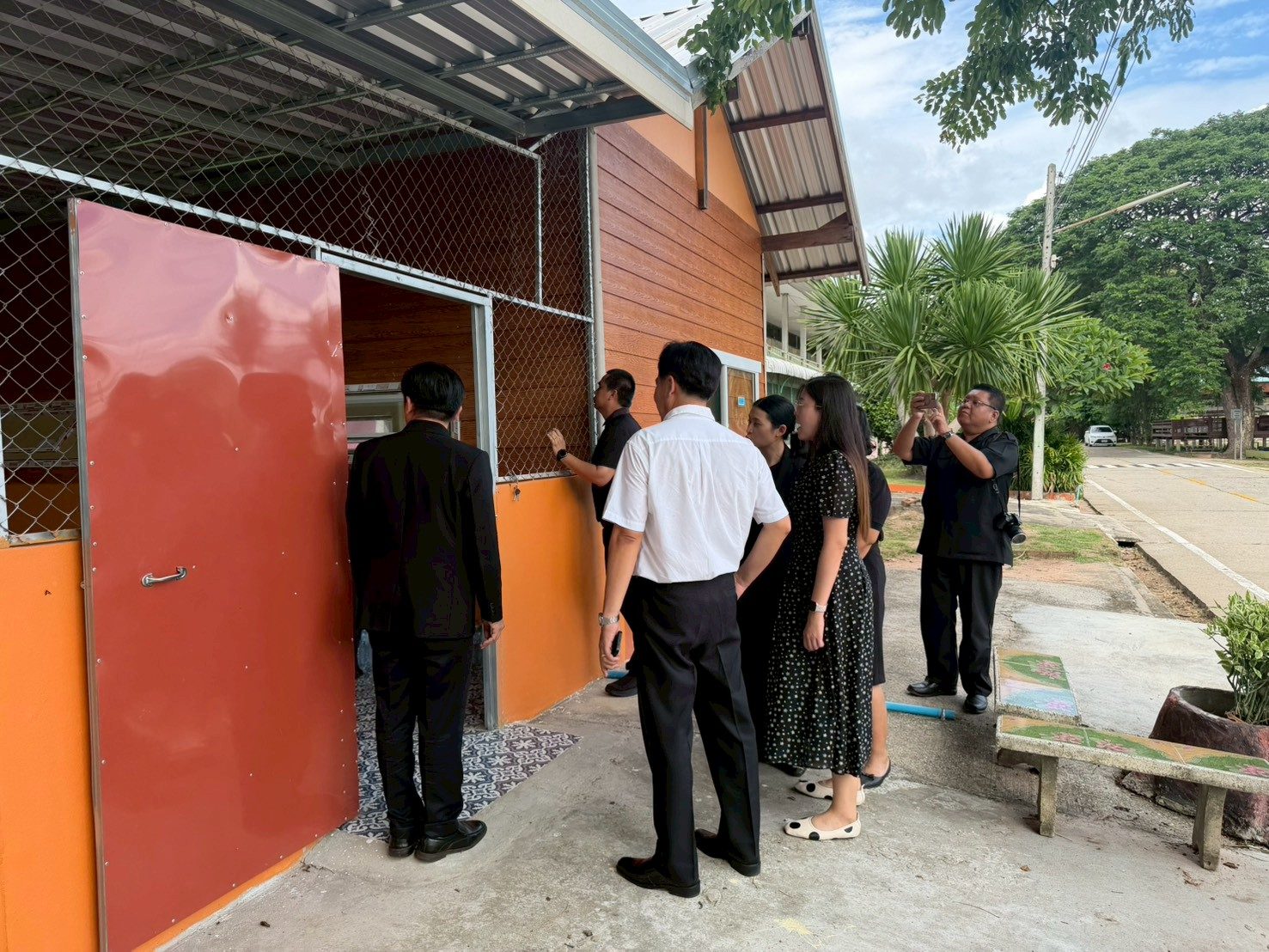 โรงเรียนเหล่าฝ่ายผดุงวิทย์ เพื่อศึกษาดูงาน