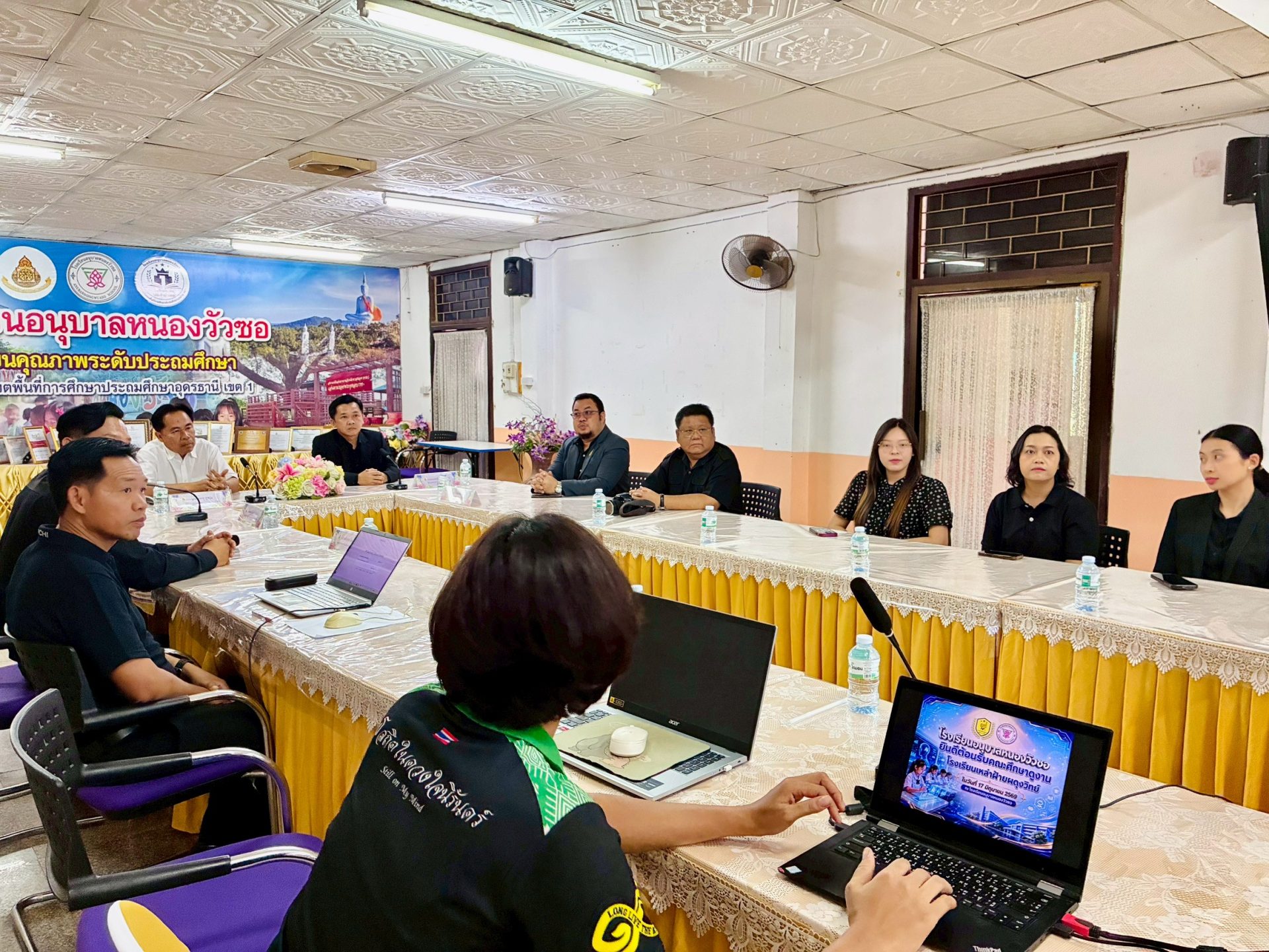 โรงเรียนเหล่าฝ่ายผดุงวิทย์ เพื่อศึกษาดูงาน